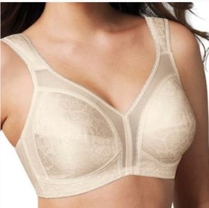 NWT, NRFP, Playtex Bra 4693, 46DD, Natural Beige.